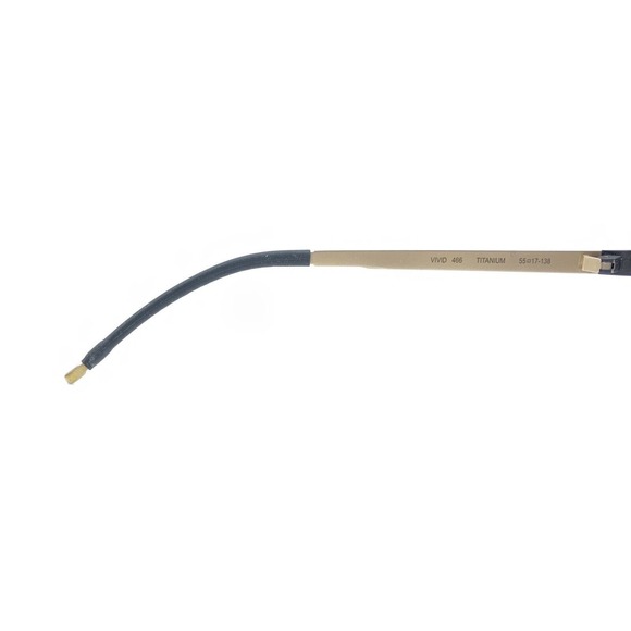 Orgreen Vivid 466 Titanium Matte Black Gold Sunglasses Frames 55-17 138 Japan - Picture 10 of 12